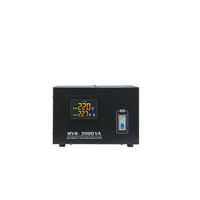 Régulateur de tension monophasé AVR à vente chaude, stabilisateur de tension AC 220V, stabilisateur de tension AVR 2000VA, protection pour réfrigérateur et téléviseur