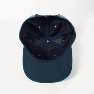 Factory Oem Original Mens Caps Two Tone <b>Flat</b> Bill Fitted <b>Hat</b> Snapback Cap Custom <b>Hat</b> - Product Image 6