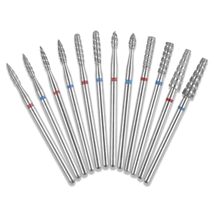KADS Diamond Nail <b>Drill</b> <b>Bits</b> 3/32" Spiral Tornado Flame Cuticle <b>Bit</b> Dead Skin Remover Nail Polishing Head Manicure Accessories - Product Image 3