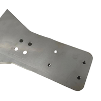 Plaque de montage en aluminium sur mesure, usinée CNC, adaptateur d'équipement, plaque de fixation en aluminium