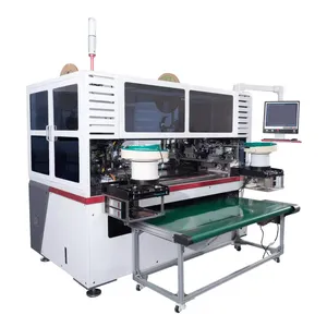 Full-automatic Tinning And Piercing Multi-head Rubber Shell Piercing Machine Automatic End Tin-dipping Machine