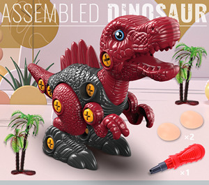 Juego de Construcción DIY con Taladro, Juguete Educativo STEM de Dinosaurio Desarmable, para el Desarrollo de la Inteligencia Temprana - Product Image 4
