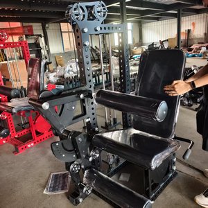 Mesin ekstensi & keriting kaki 2-in-1-pelatih kekuatan Gym ganda dengan tumpukan berat badan Pin untuk penggunaan Rumah & komersial - Product Image 3