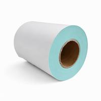 Label Termal Langsung Ekonomis 72gsm Kustom GH501 Lem Hotmelt 50g Blue Glassine untuk Label Harga Supermarket Pabrik Sumber