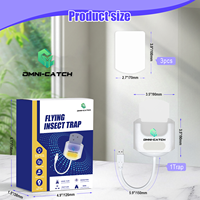 Vente en gros, promotion : Piège à insectes électrique anti-moustiques d'intérieur, lampe de nuit, piège collant pour insectes, fabrication OEM, marque privée, personnalisable