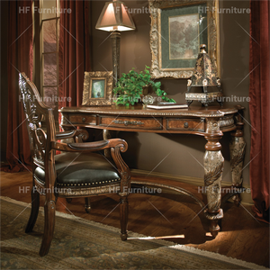 Classico americano intaglio sedie <span class=keywords><strong>da</strong></span> <span class=keywords><strong>scrivania</strong></span> <span class=keywords><strong>in</strong></span> vera <span class=keywords><strong>pelle</strong></span> nera poltrone <span class=keywords><strong>in</strong></span> legno massello mobili <span class=keywords><strong>in</strong></span> stile antico