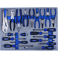 Ensemble d'outils professionnels pour mécaniciens de 424 pièces, coffret rigide, kit de réparation domestique en acier ODM, tiroirs, mousse EVA, ensemble d'outils de garage