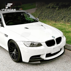 Pour <span class=keywords><strong>BMW</strong></span> Série <span class=keywords><strong>3</strong></span> M3 E90 E91 E92 E93 2007 2013 Kit de fusées d'aile de lèvre de séparateur avant - Product Image 6