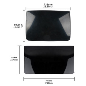 ฝาครอบตกแต่งช่องลมบนหลังคาซันรูฟ อุปกรณ์ตกแต่งภายนอกรถยนต์ - Product Image 4