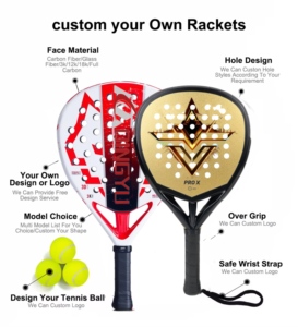 Raquettes de <span class=keywords><strong>padel</strong></span> professionnelles personnalisées de haute qualité 3K/12K/18K, raquettes de tennis de <span class=keywords><strong>padel</strong></span>, raquettes de <span class=keywords><strong>padel</strong></span> personnalisées, vente en gros de raquettes de <span class=keywords><strong>padel</strong></span> - Product Image 3