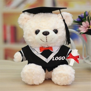 Neue Kawaii Günstige abgestufte Teddybär Kuscheltiere Unisex Plüschtiere Abschluss geschenke für Schüler Lehrer - Product Image 4