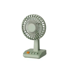 Ventilador Oscilante de Escritorio Portátil Inteligente con Batería Recargable USB de 2000 mAh, Ventilador de Refrigeración Giratorio Silencioso con Soporte USB - Product Image 1