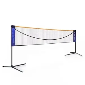 Rete da Badminton portatile regolabile in altezza per sport da Tennis da pallavolo all'aperto al coperto