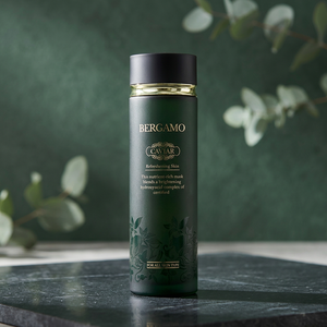 BERGAMO CAVIAR SKIN CARE SET avec acide hyaluronique et ingrédients à base de plantes-Coffret cadeau hydratant anti-âge - Product Image 2