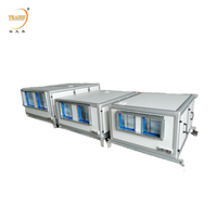 Unité de traitement d'air à haut rendement énergétique, unité de traitement d'air par conduits pour usage hospitalier et industriel