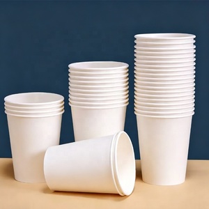 Customized Printed 8Oz 12Oz 16Oz 22Oz Disposable Custom Coffee Cups white Paper Coffee Cup manufacturer - Product Image 1