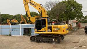 Excavatrice Komatsu PC200-7 d'occasion de bonne qualité, excavatrice sur chenilles d'occasion PC240LC-8 de 20 tonnes - Product Image 5