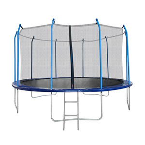 14ft thể thao dài trampolines ngoài trời Grande cama elastica <span class=keywords><strong>Trampoline</strong></span> adrenalin với bao vây an toàn cho trẻ em - Product Image 1