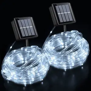 2023 OEM RGB String Lights LED Solar Fairy Lights For Party Porch Backyard Garden Deacorative Holiday Lighting