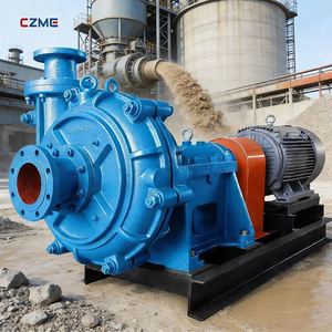CDHB High Pressure 15HP Electric/Diesel Rubber Lined Horizontal Slurry <b>Pump</b> Anti Wear Long Service Life Industrial Slurry <b>Pump</b> - Product Image 1