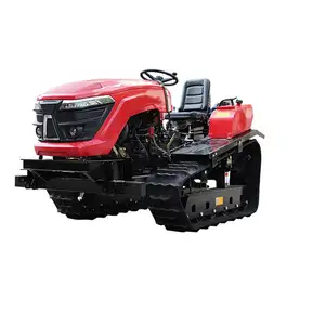 Agricultural Mini Crawler Tractor 60Hp Driven Tree Pit Digging,Rotary Crawler Tractor Water Well Drilling Rig Machine