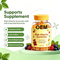 Gommes vitaminées personnalisées pour enfants, soutien immunitaire et énergétique, supplément quotidien de vitamines et de minéraux pour enfants