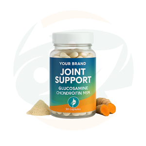 Capsules de <span class=keywords><strong>glucosamine</strong></span> et de chondroïtine OEM/ODM, soutien articulaire, complément osseux, qualité alimentaire, 60 capsules par flacon, biologique - Product Image 1