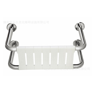 Barra de apoyo YJL de acero inoxidable 304 con superficie cepillada, diseño moderno y sencillo para baño, soporte para personas mayores - Product Image 1