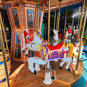 Carrusel Giratorio <span class=keywords><strong>de</strong></span> Alta Calidad para Parques <span class=keywords><strong>de</strong></span> Diversiones, 16 Asientos, <span class=keywords><strong>de</strong></span> Lujo, para Niños - Product Image 5