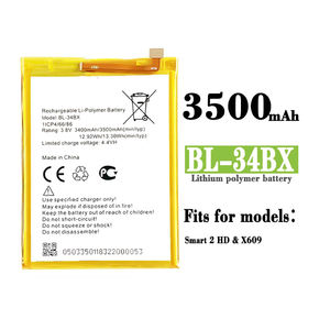 Heißer Verkauf Senior Qualität für Infinix Smart 2 X609 BL-34BX 4000mAh Mobile Batterie - Product Image 2