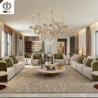 Meubles sur mesure Foshan, solution tout-en-un pour meubles, villa de luxe, design d'intérieur complet de style italien, service de rendu d'intérieur