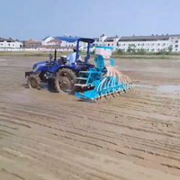 Semoir direct pour riz, économie de temps et de moyens, taux de germination élevé, sans pépinière ni repiquage