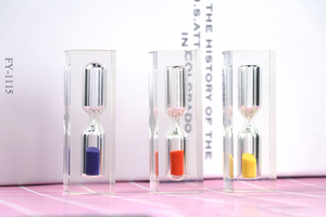 Khuyến Mại Thủ Công Cá Nhân 5 PHÚT <span class=keywords><strong>10</strong></span> Phút 30 Phút 60 Phút Đồng Hồ Cát Lớn Đồng Hồ Cát Tùy Chỉnh OEM Craft Logo Acrylic - Product Image 6