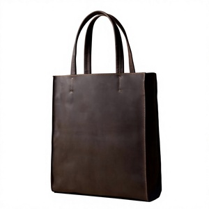 BS INTERNATIONAL Sac à main de luxe pour femme en cuir véritable, durable, best-seller, fermeture éclair, imperméable, sac à main décontracté - Product Image 4