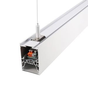 50Mm Mặt Dây Dẫn Ánh Sáng Tuyến Tính Thấp Lóa Nhôm Kênh Treo Ánh Sáng Đèn Chiếu Sáng LED Treo Tuyến Tính Hồ Sơ Lăng Kính Khuếch Tán - Product Image 6