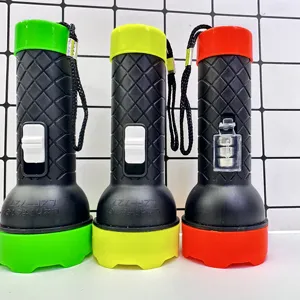 Factory Supply Rechargeable Hand Lamp Wholesale Price Sale Multi Color Emergency Torch Light For Home
