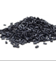 Granulés de plastique PPS recyclé, résine de polyphénylène sulfide noire, granulés, approvisionnement direct usine
