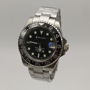 Montre SEILOCE avec mouvement NH35 complet, cristal saphir, lunette en céramique, étanche à 100 mètres - Product Image 2