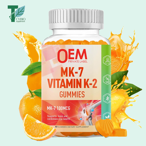 Gomitas de vitamina <span class=keywords><strong>K2</strong></span> de etiqueta privada OEM, suplemento de vitamina <span class=keywords><strong>K2</strong></span> de <span class=keywords><strong>100</strong></span> <span class=keywords><strong>mg</strong></span> para soporte óseo y soporte articular - Product Image 1