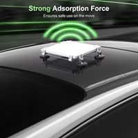 Support magnétique en gros pour Starlink Mini, fixation magnétique de toit pour voiture, support pour surface en verre/métal pour camping-car/camion/bateau
