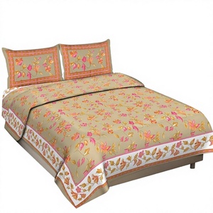 ผ้าปูที่นอนแบบรัดมุม ผ้าฝ้าย ขนาดคิงควีน ลายดอกไม้ ลายการ์ตูน สำหรับฤดูหนาว ลายคริสต์มาส ลายใบไม้ ลายสัตว์ แบบใช้แล้วทิ้ง - Product Image 1