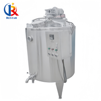 Ligne de production industrielle de traitement du lait frais Fermenteur de yaourt et cuve de fermentation Pasturizer Machine pour la pastorisation du lait