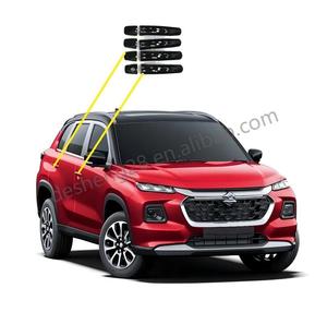 Kit carrosserie noir mat et chrome argenté pour <span class=keywords><strong>Suzuki</strong></span> <span class=keywords><strong>Grand</strong></span> <span class=keywords><strong>Vitara</strong></span> <span class=keywords><strong>2022</strong></span>+ Accessoires extérieurs de voiture - Product Image 6