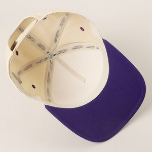 Oem ODM BSCI bán buôn tùy chỉnh 5 Bảng điều chỉnh một khung trống 2 tone gorras Mũ bóng chày Đồng bằng hai tone vải bông bay lá Trucker Hat - Product Image 5