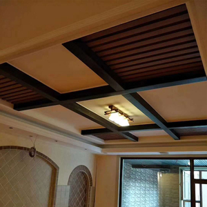 Panneaux de plafond <span class=keywords><strong>en</strong></span> bois composite PVC WPC à rainures et languettes - Product Image 6