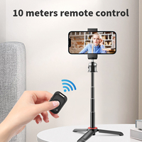 Télécommande de téléphone ABS flexible avec sans fil-Créez des photos et des vidéos étonnantes-Fonctionne avec la plupart des smartphones (iOS/Android)