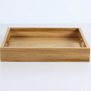 Plateau en bois artisanal décoratif, rehaussez votre intérieur avec une beauté naturelle, fabriqué à la main en Inde - Product Image 1