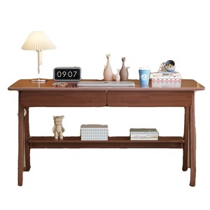 Qisen Nordic Style <b>Desk</b> Solid Wood Rectangle Simple Home Office Study <b>Desk</b> For Bedroom Student <b>Computer</b> <b>Desk</b> - Product Image 5