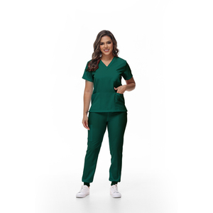 Nuovo Arrivo Set di Divise Mediche Vestibilità Perfetta Uniforme per Dottori e Infermieri Alta Qualità Divise Mediche per Ospedale - Product Image 3