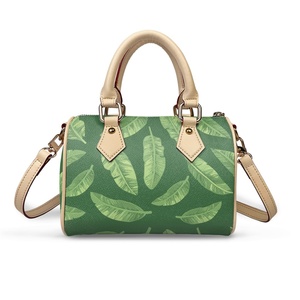 Ventes directes d'usine personnalisé Aloha hawaïen feuille de bananier impression exquise mode femmes Portable oreiller sac impression sur demande - Product Image 5